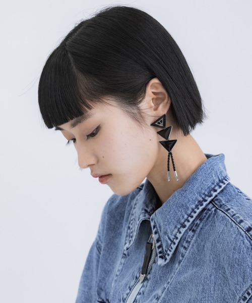 【激安】半額以下- 50%OFFの安い通販 ピアス TOGA 「TOGA earrings pierced TOO/トーガトゥ」Triangle アクセサリー