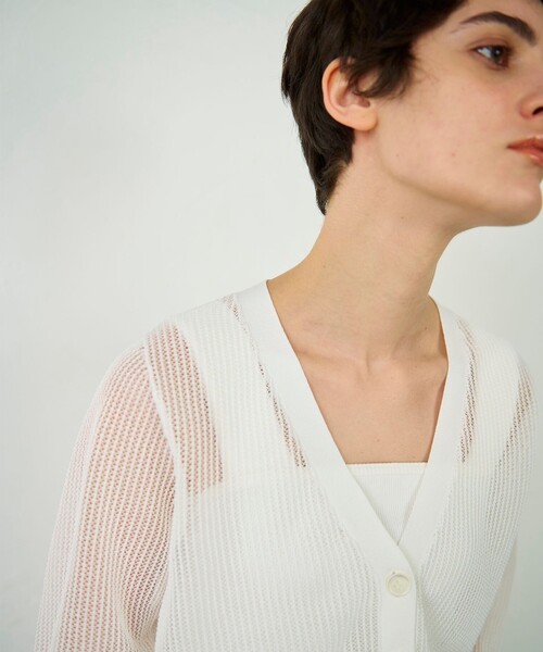 【新品】Diagram ダイアグラム　ラインＶネック　ニットカーディガン Diagram（ダイアグラム） WOMEN カーディガン GRACE CONTINENTAL