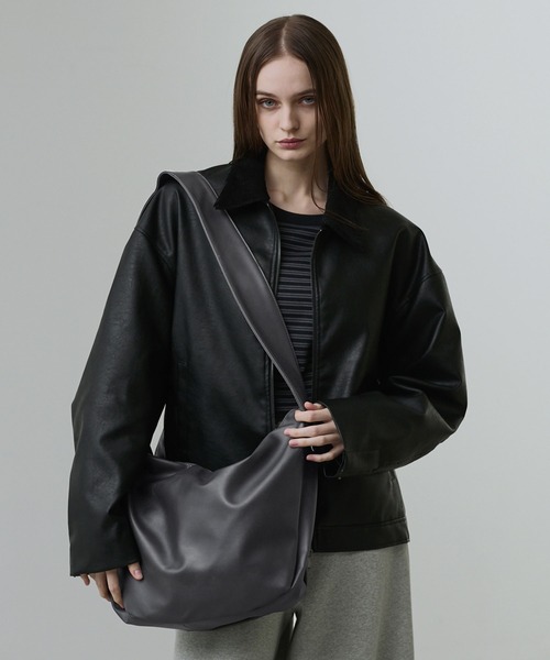 CALLNE ショルダーバッグ 「CALLNE」Tech Half Moon Shoulder Bag