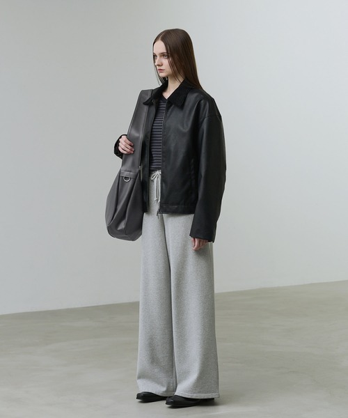 CALLNE ショルダーバッグ 「CALLNE」Tech Half Moon Shoulder Bag