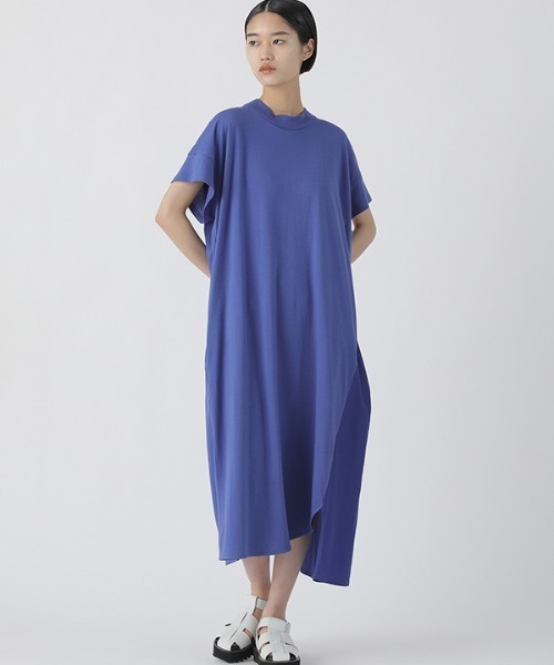 ZUCCa」 半袖ワンピース M size ブルー レディース : 82334592 