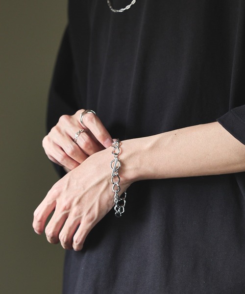 【カズタロウ】 S925 アンカーチェーンブレスレット×30個 MAISON CLUB ブレスレット 「MAISON CLUB」Anchor Chain