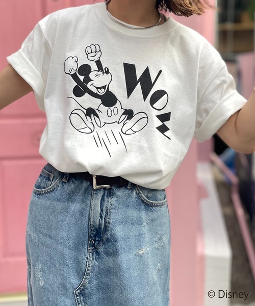Disney tシャツ 「Disney(ディズニー)」別注 ミッキーマウス