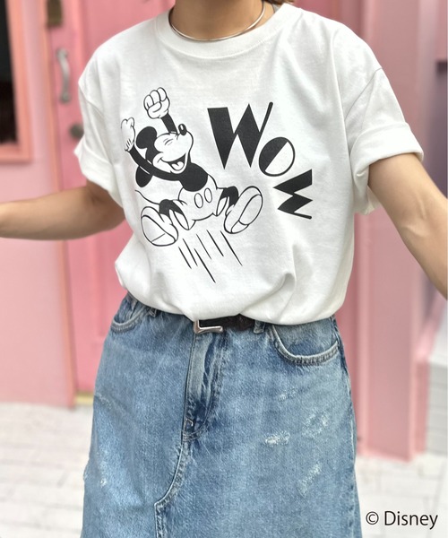 Disney tシャツ 「Disney(ディズニー)」別注 ミッキーマウス