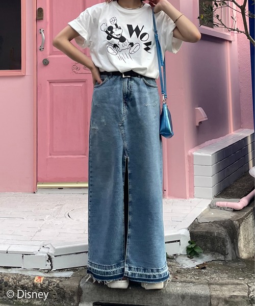 【boohoo】半袖 ディズニー ミッキーマウス トップス Tシャツ ディズニー Disney 【DISNEY/ディズニー】ミッキーマウス