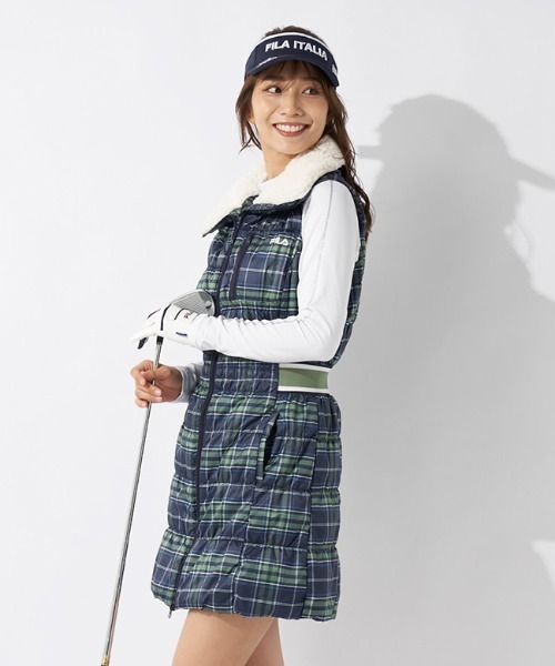 FILA GOLF ワンピース 撥水中綿ワンピース : ZOZOTOWN Yahoo!店