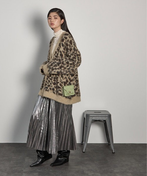 THE Yon ブーツ フェイクレイヤードロングブーツ レディース