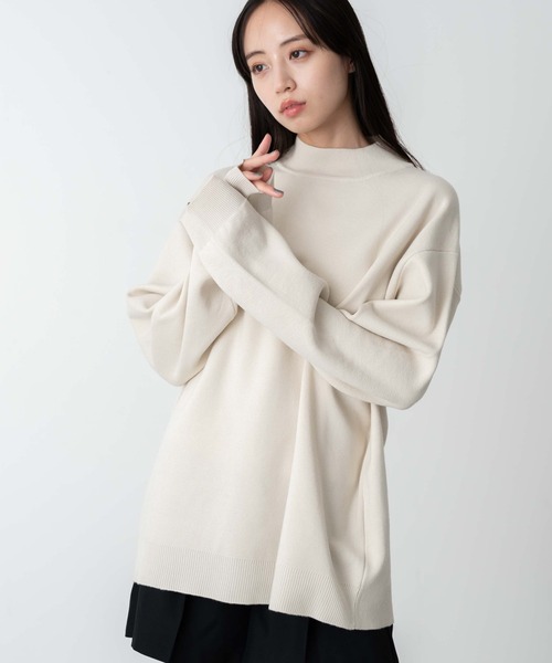 WEGO（ウィゴー） セーター ニット WEGO/ミラノリブモックネックプル