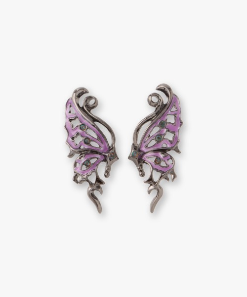 激安直営店 ANNA SUI レディース ピアス バタフライモチーフ ピアス アクセサリー