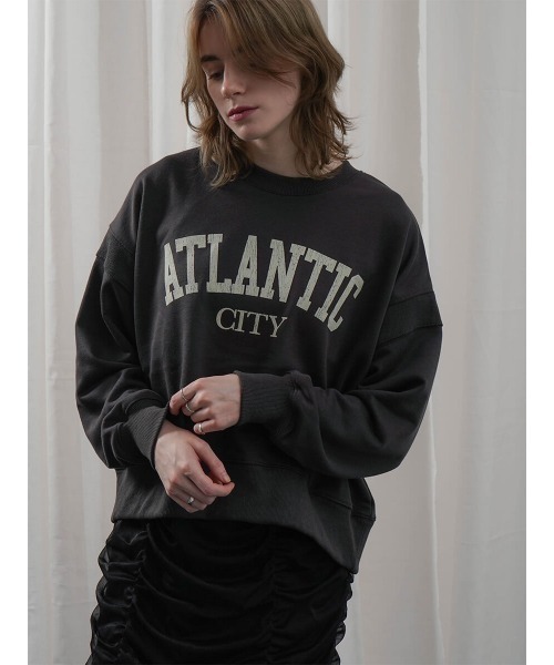 トレーナー スウェット COLLEGE LOGO SWEAT レディース