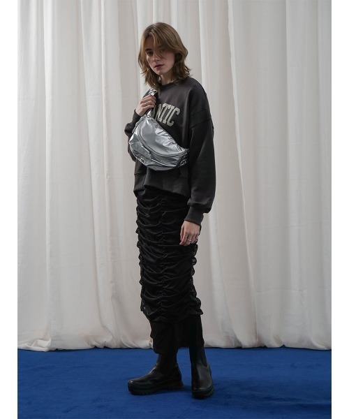 トレーナー スウェット COLLEGE LOGO SWEAT レディース