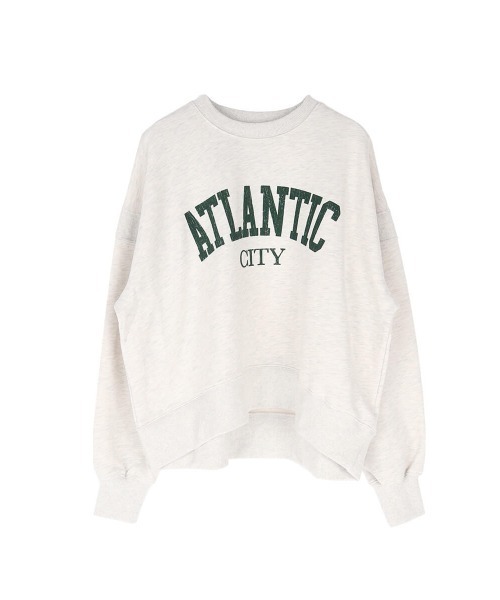 トレーナー スウェット COLLEGE LOGO SWEAT レディース