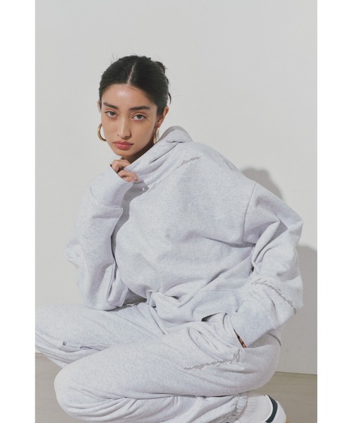 アリシアスタン　スウェット　Wellness Sweat Hoodie ALEXIA STAM パーカー Wellness Sweat Hoodie /UVカット裏起毛