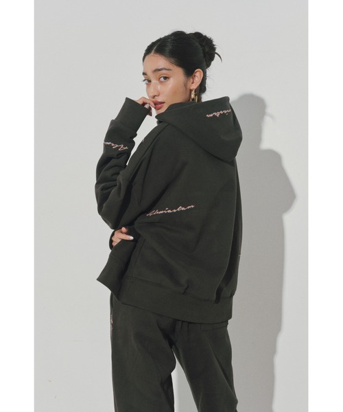アリシアスタン　スウェット　Wellness Sweat Hoodie ALEXIA STAM パーカー Wellness Sweat Hoodie /UVカット裏起毛