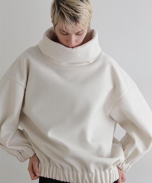 LE PHIL（ル フィル） tシャツ ニードルパンチジャージーハイネック