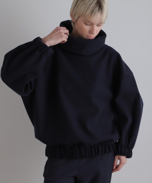 LE PHIL（ル フィル） tシャツ ニードルパンチジャージーハイネック