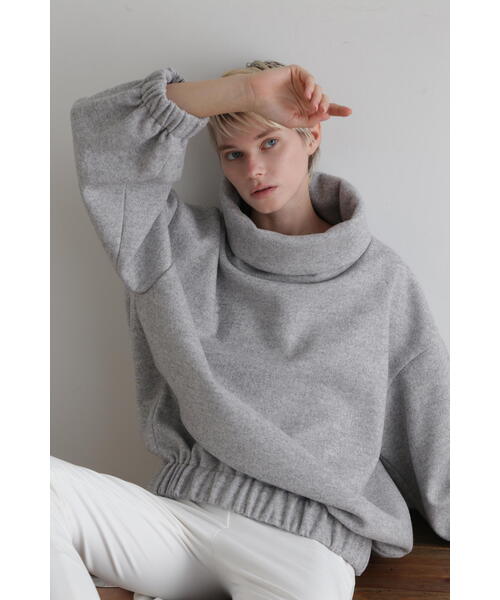 LE PHIL（ル フィル） tシャツ ニードルパンチジャージーハイネック