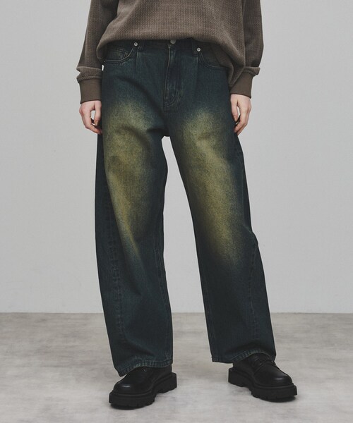 新品未使用　匿名配送　tk. takeo kikuchi バレルレッグ　デニム tk.TAKEO KIKUCHI（ティーケータケオキクチ） ジーンズ デニム デニム