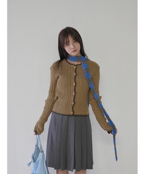 カーディガン 「 cunii 」ウェアカラーコーディネートカーディガン レディース Uenui カーディガン 「 cunii 」ウェアカラーコーディネート