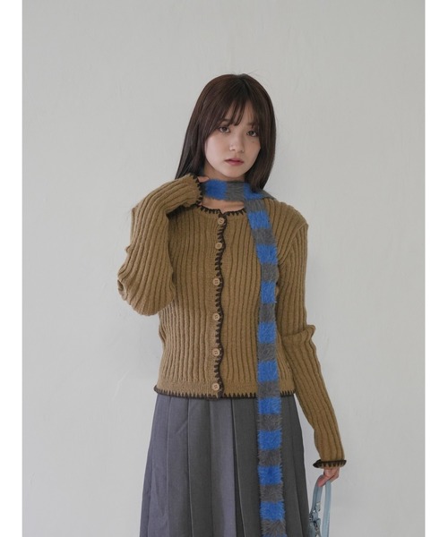 カーディガン 「 cunii 」ウェアカラーコーディネートカーディガン レディース Uenui カーディガン 「 cunii 」ウェアカラーコーディネート