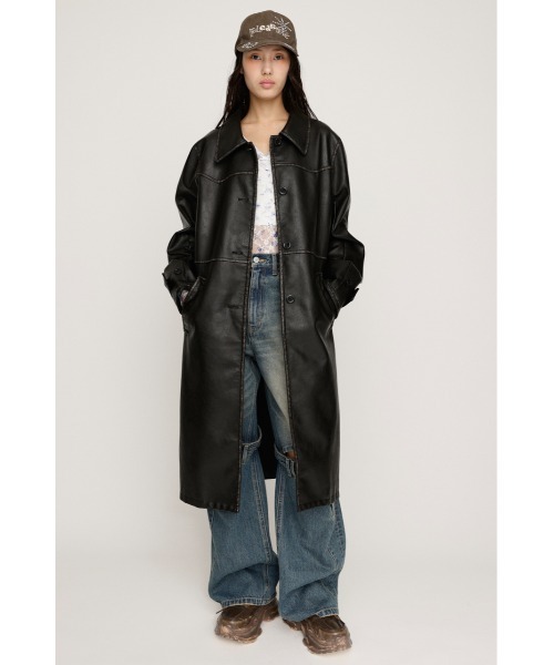 SLY フェイクレザージャケット アウター SLY フェイクレザージャケット アウター