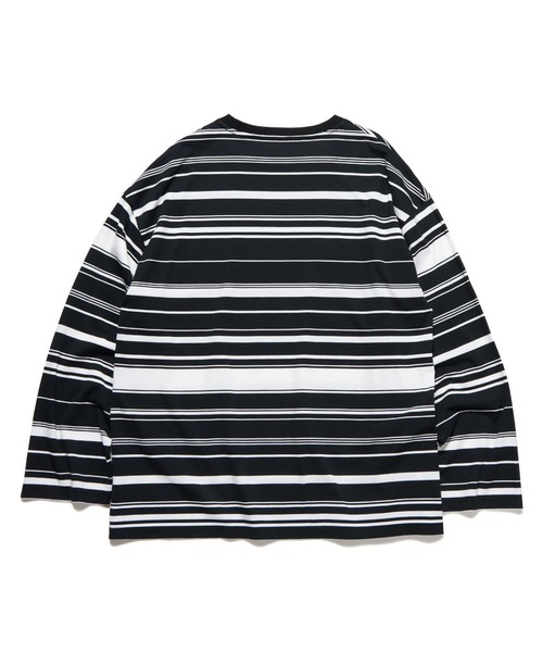 トップス uniform experiment BORDER LOOSE L/S TEE uniform experiment tシャツ BORDER LOOSE L/S TEE メンズ レディース
