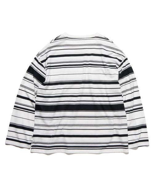 uniform experiment tシャツ BORDER LOOSE L/S TEE メンズ レディース
