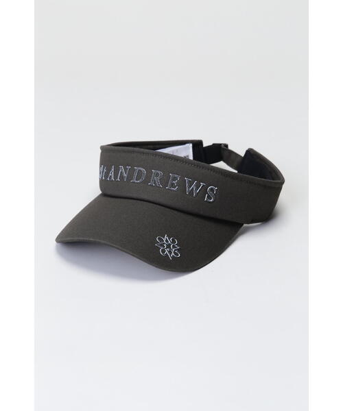 St ANDREWS サンバイザー 「St ANDREWS」TPUロゴバイザー (UNISEX