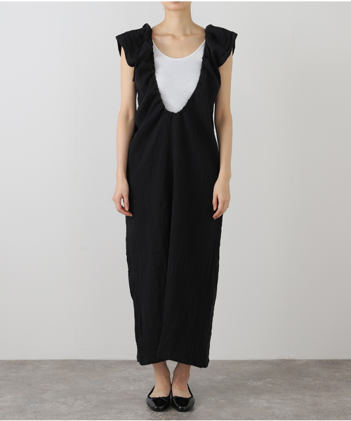 【関税込み】Baserange グレー Max マキシワンピース EMILY WEEK ワンピース 「BASERANGE/ベースレンジ」MAX DRESS