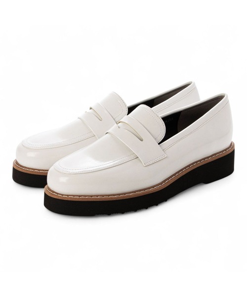 carino（カリーノ） ローファー 「レイン対応」「2WAY」厚底タッセル