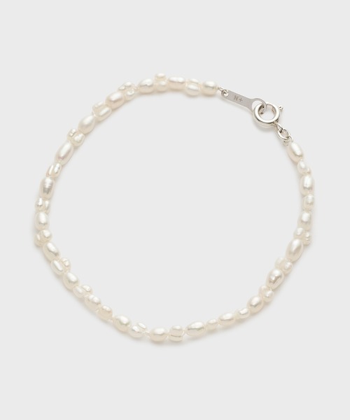 ブレスレット シルバーパールブレスレット レディース