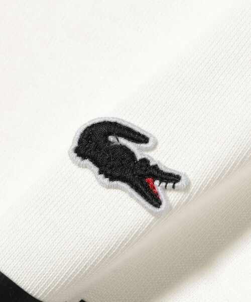 LACOSTE tシャツ / ヘビーウェイト ブランドネーム ロゴTシャツ