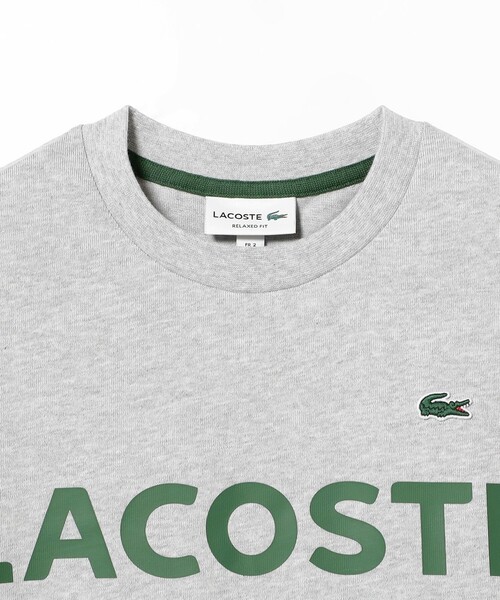 【ラコステ】ヘビーウェイトブランドネームロゴTシャツ ラコステ LACOSTE ヘビーウェイトブランドネームロゴTシャツ
