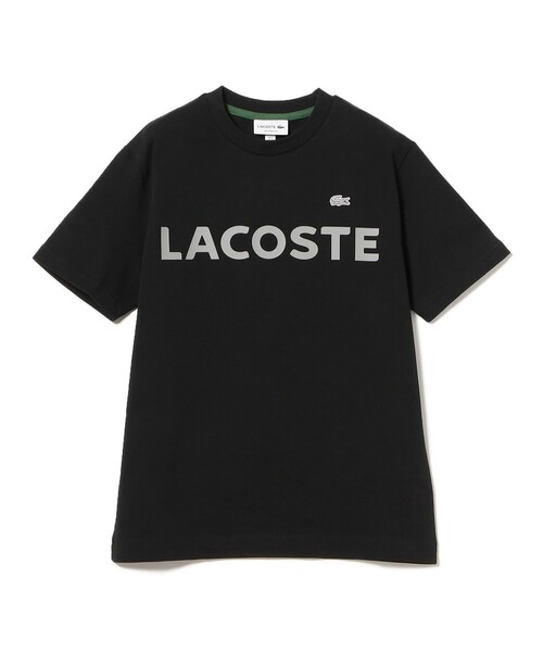 LACOSTE tシャツ / ヘビーウェイト ブランドネーム ロゴTシャツ
