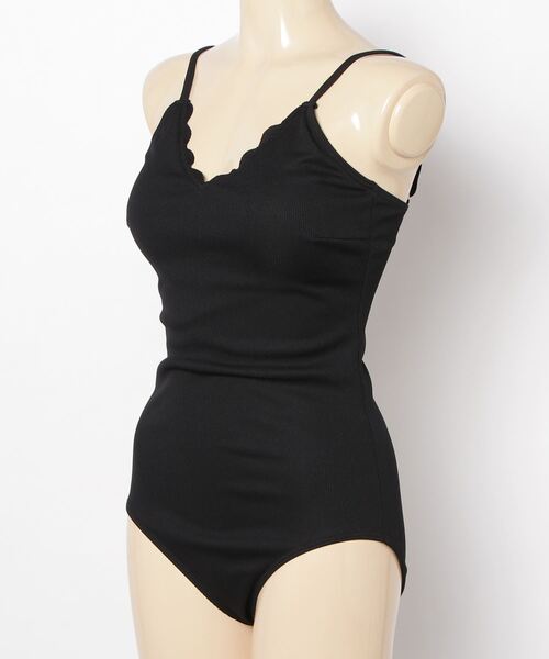mikomori 水着 SCALLOPED OP レディース : ZOZOTOWN Yahoo!店