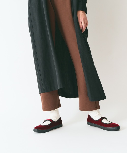 SLACK FOOTWEAR×ゆべし×リンネル コラボカンフーシューズ SLACKFOOTWEAR ゆべし リンネルコラボ カンフーシューズ 23.5