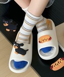 スリッパ わんちゃん ホットドッグ サンダル ...の詳細画像1