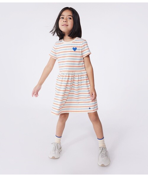 PETIT BATEAU（プチバトー） ワンピース 半袖ワンピース キッズ 子供服 