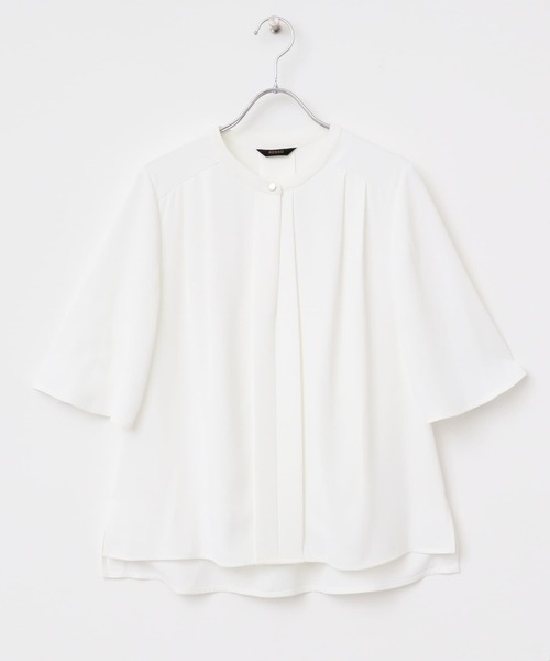 2WAYウォッシャブルフレアスリーブブラウス ブラウス シャツ 2WAYウォッシャブルフレアスリーブブラウス