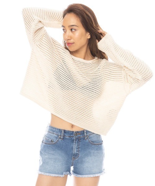 ニット セーター BILLABONG レディース 「WAVE HAZE」 DAYBREAK SWTR セーター 「2025年春夏モデル」/ビラボンサマ BILLABONG ニット セーター レディース 「WAVE HAZE」 DAYBREAK
