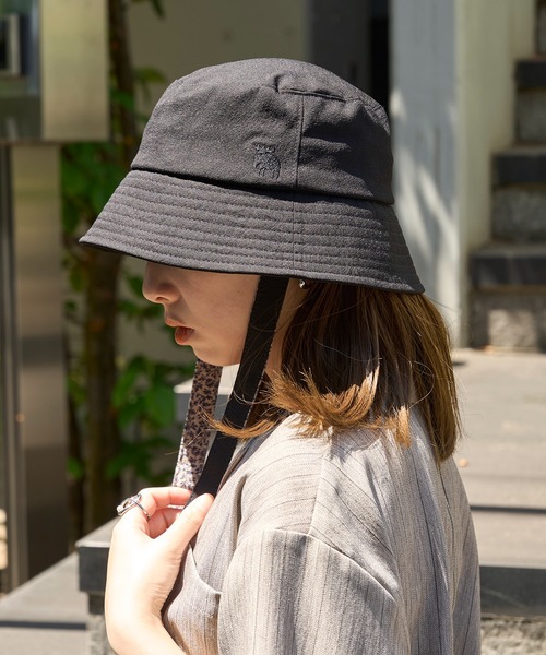 moz（モズ） キャップ 帽子 「MOZ」171-0023 リボンバケットハット