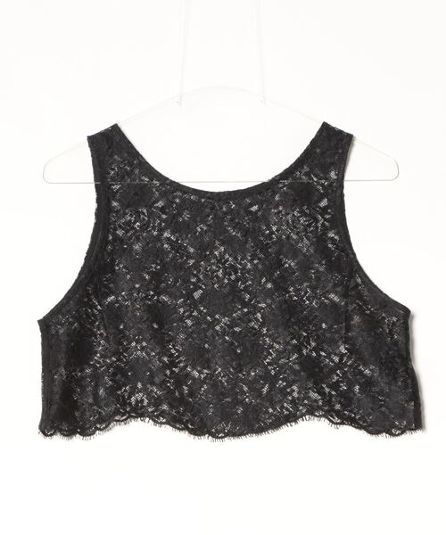 「H　BEAUTY&YOUTH UNITED ARROWS」 ノースリーブブラウス FREE ブラック レディース