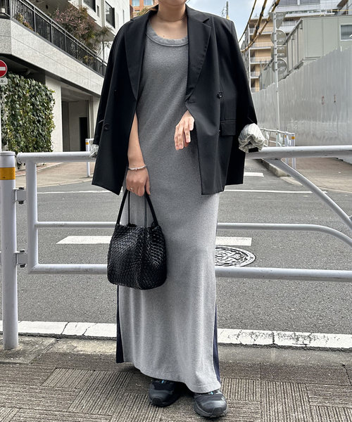 パイルラインワンピース JOURNAL STANDARD ワンピース パイルラインワンピース