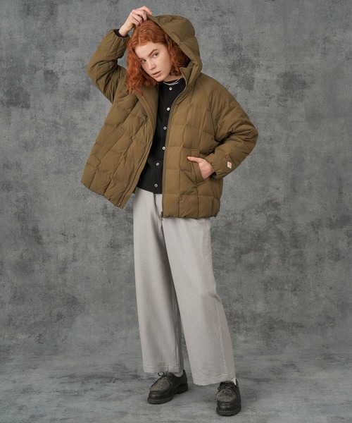 Danton（ダントン） ダウンジャケット MEDIUM オリーブ レディース