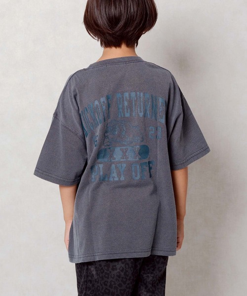 tetn様　ご予約商品 ZIーON（ジーオン） tシャツ キッズ ピグメント染 オーバーサイズ半袖T