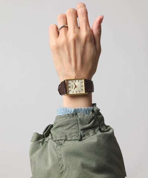 新品 SEIKO/セイコー エッセンシャルズ レディース腕時計 HIROB HIROB 腕時計 「SEIKO / セイコー」ESSENTIALS SWR064 unisex