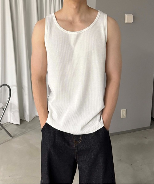 CRONOS タンクトップ 2枚セット CRONOS 2LINE TANKTOP