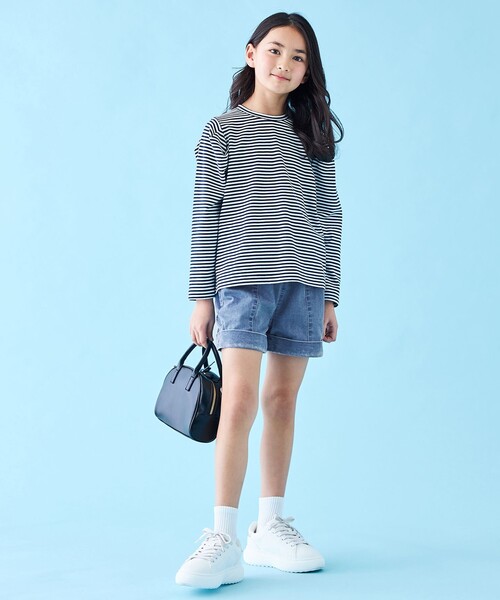 UNFILO（アンフィーロ） パンツ 「110-150cm」デニムショートパンツ 