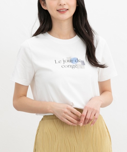 Honeys tシャツ 「ハニさら・接触冷感・UVカット」ロゴ