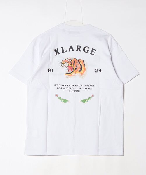完売確実 早い者勝ち XLARGE TIGER S/S TEE アジアン風でCOOL XLARGE tシャツ TIGER S/S TEE メンズ レディース : ZOZOTOWN